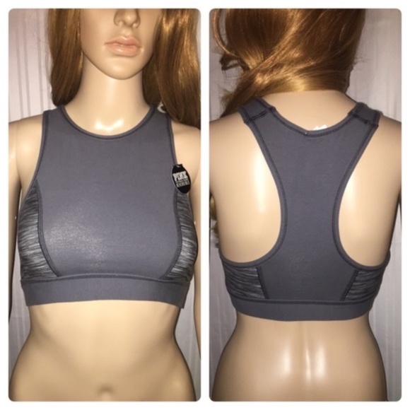 LAST ONE!! VS Pink Hige Neck Reversible Sports Bra - Picture 1 of 13